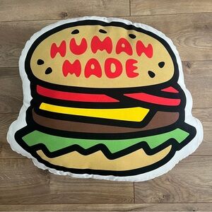 Human Made Burger Pillow Cushion